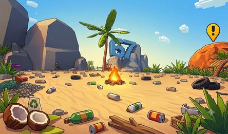 Save Island 67: Cleanup Simulator