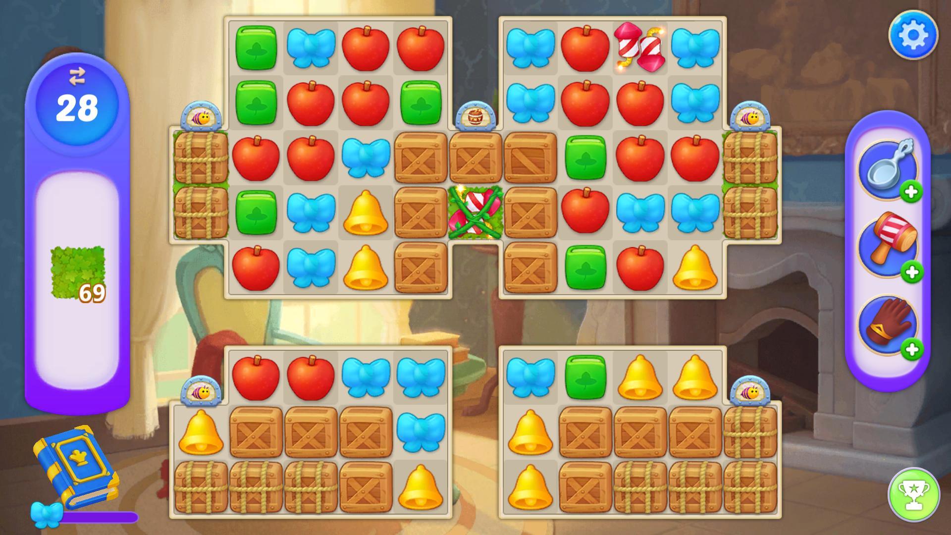 Mansion Secrets - Match 3 screenshot