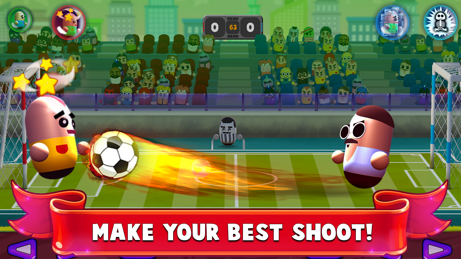 2 Player Head Soccer screenshot