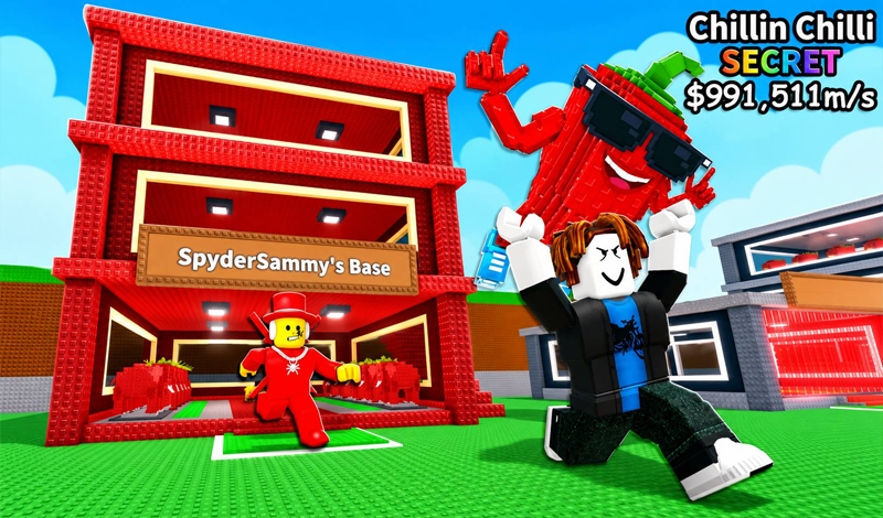 Obby: Rob the Brainrot Base! game cover