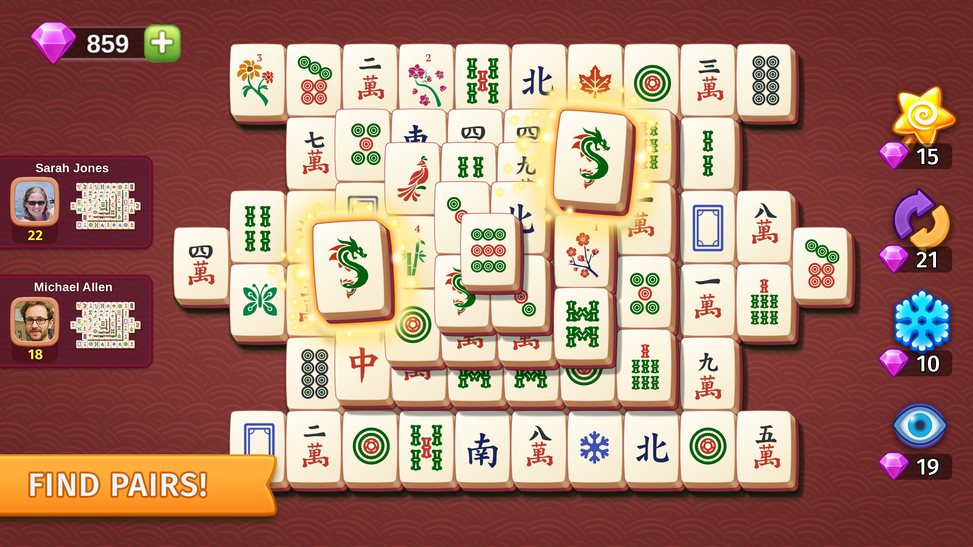 Mahjong Online screenshot