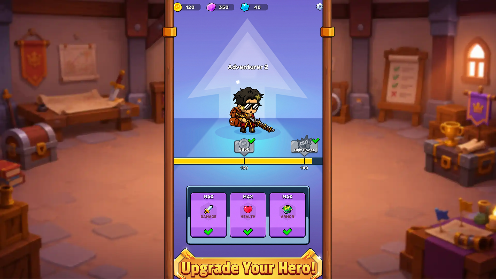 Claw Master - Roguelike Hero — screenshot 2