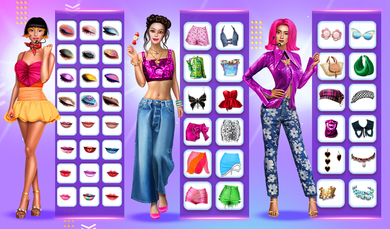 Kpop Girls Dress Up Challenge game cover