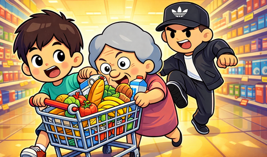 Супермаркет Раннер: Коллекция Продуктов