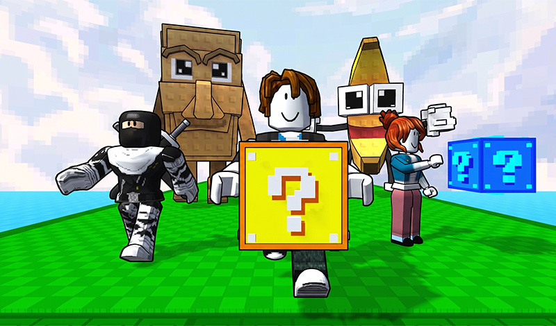 Obby: Şanslı Blok Soygunu