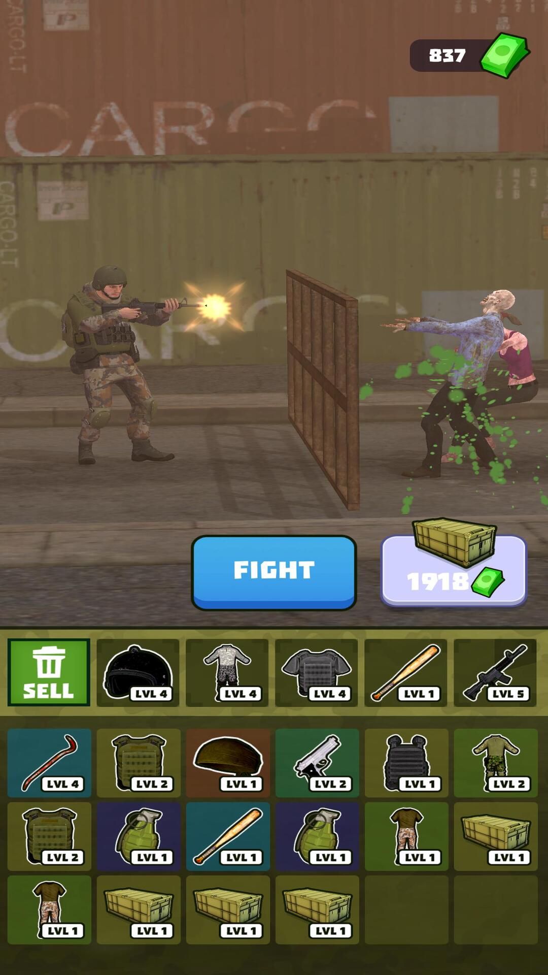Mutant Zone: Zombie Fighter screenshot 12