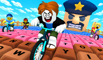 Obby but You're on a Bike