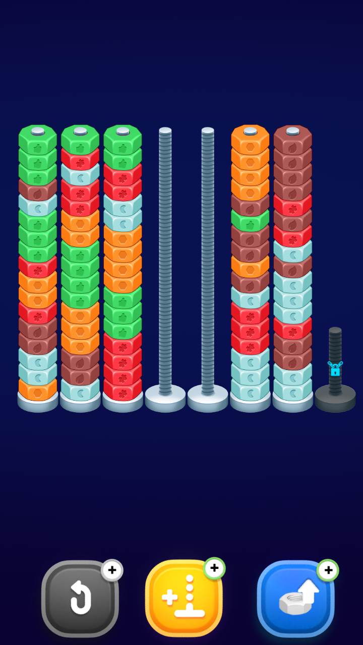 Nuts Color Sort Puzzle screenshot 4