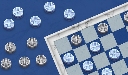 Checkers: Strategy on the board