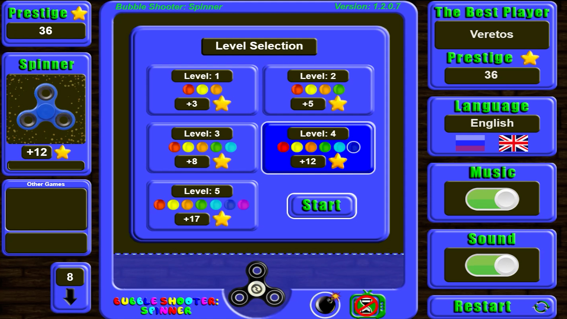 Bubble Shooter: Spinner — screenshot 1