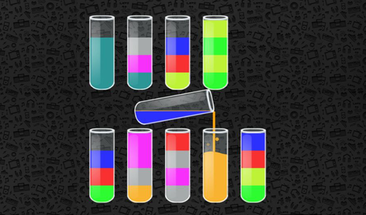 Sort and pour  loading=