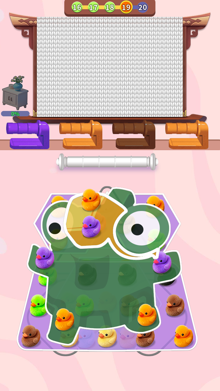 Yarn Weaving: Duck Sort screenshot 6