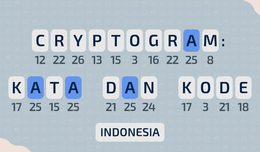 Cryptogram: Kata dan Kode  loading=