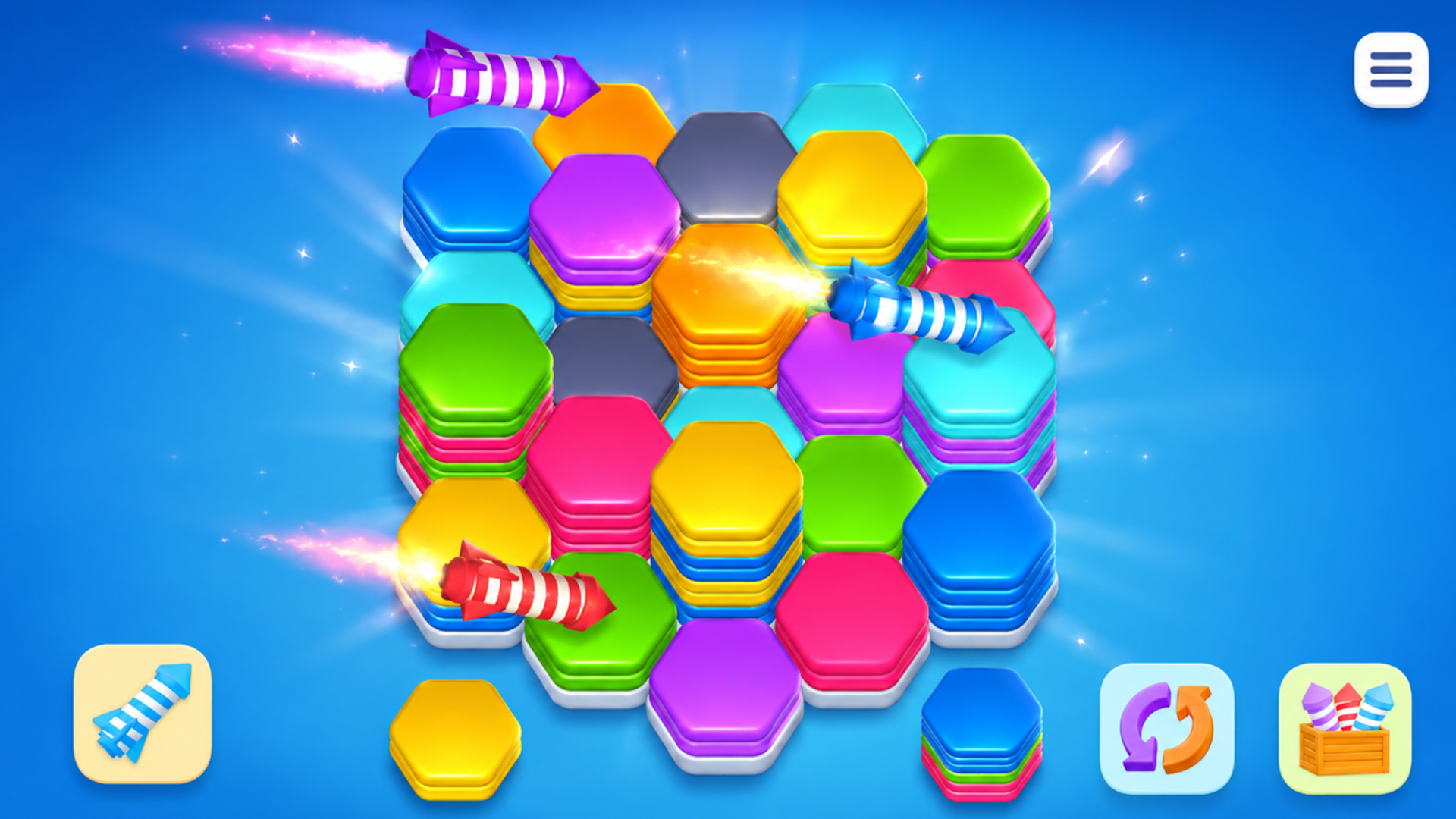 Colored Hexagon — screenshot 2