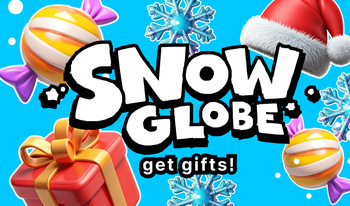 Snow globe - get gifts!