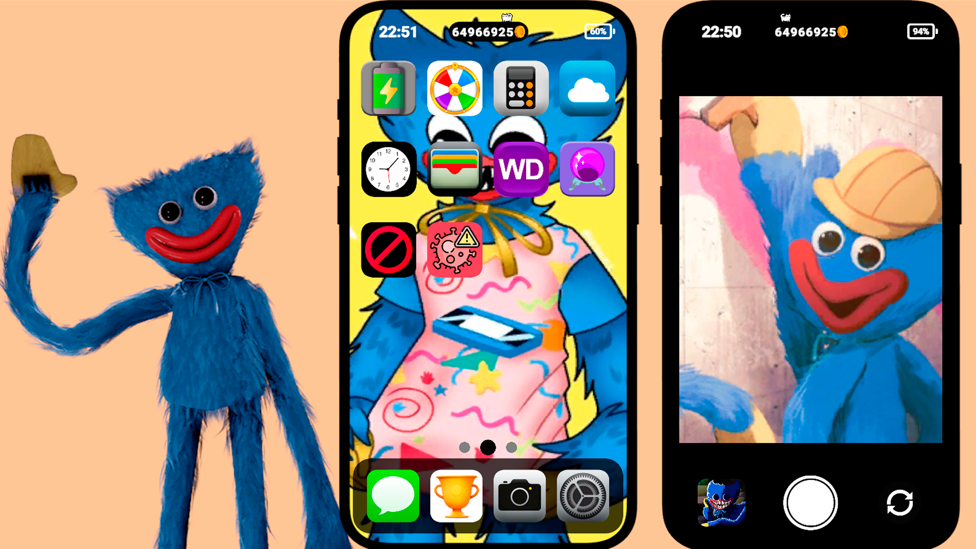 Check Huggy Wuggy phone! screenshot