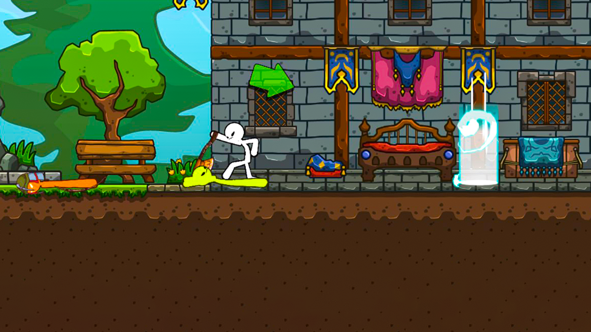 Stickman Archero Fight: stick shadow fight war screenshot