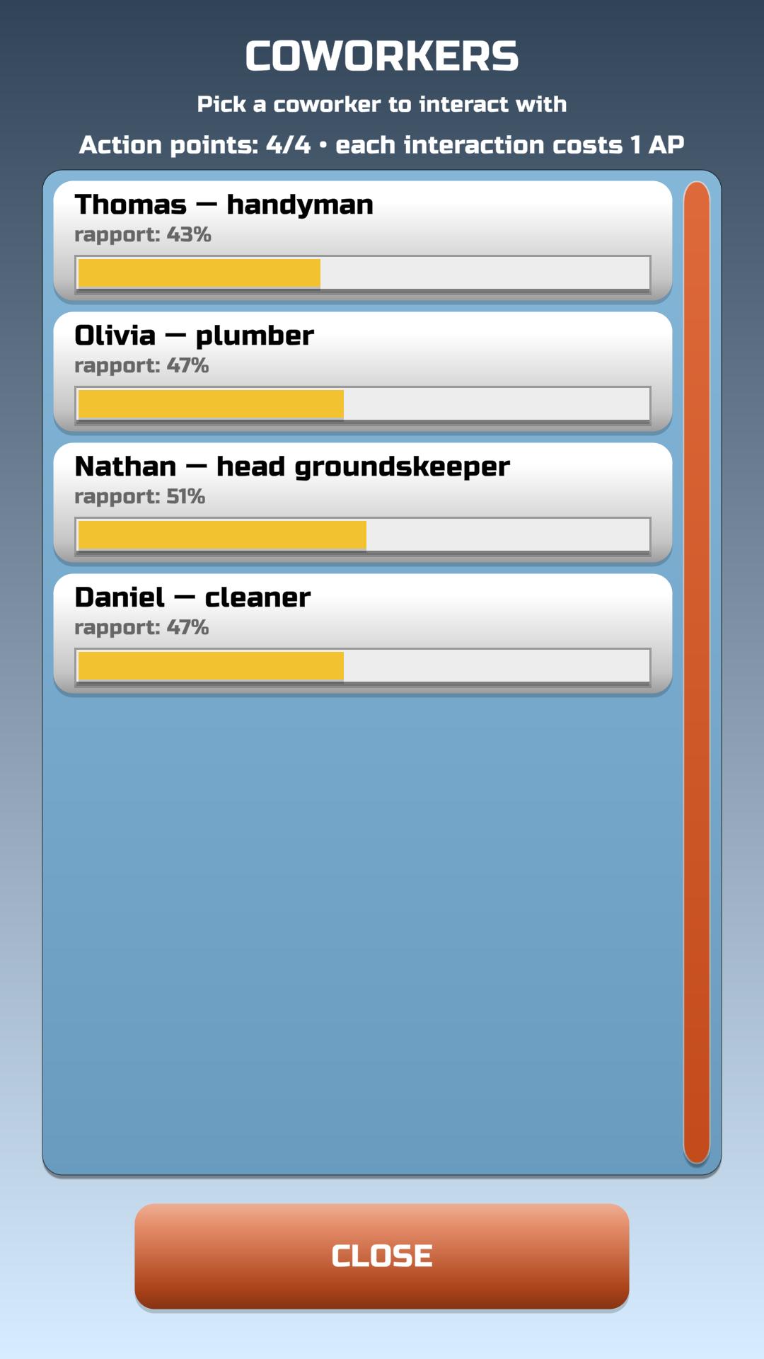 Making It: career simulator screenshot 10
