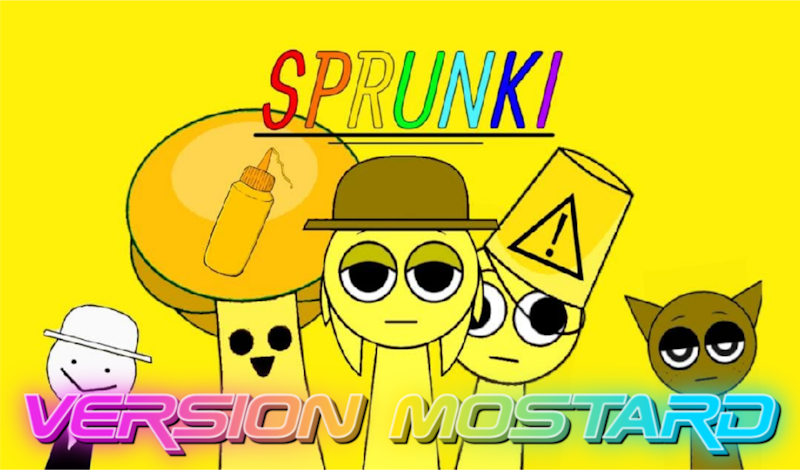 Sprunki Version Mostard game cover