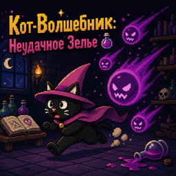 Кот-Волшебник: Неудачное Зелье
