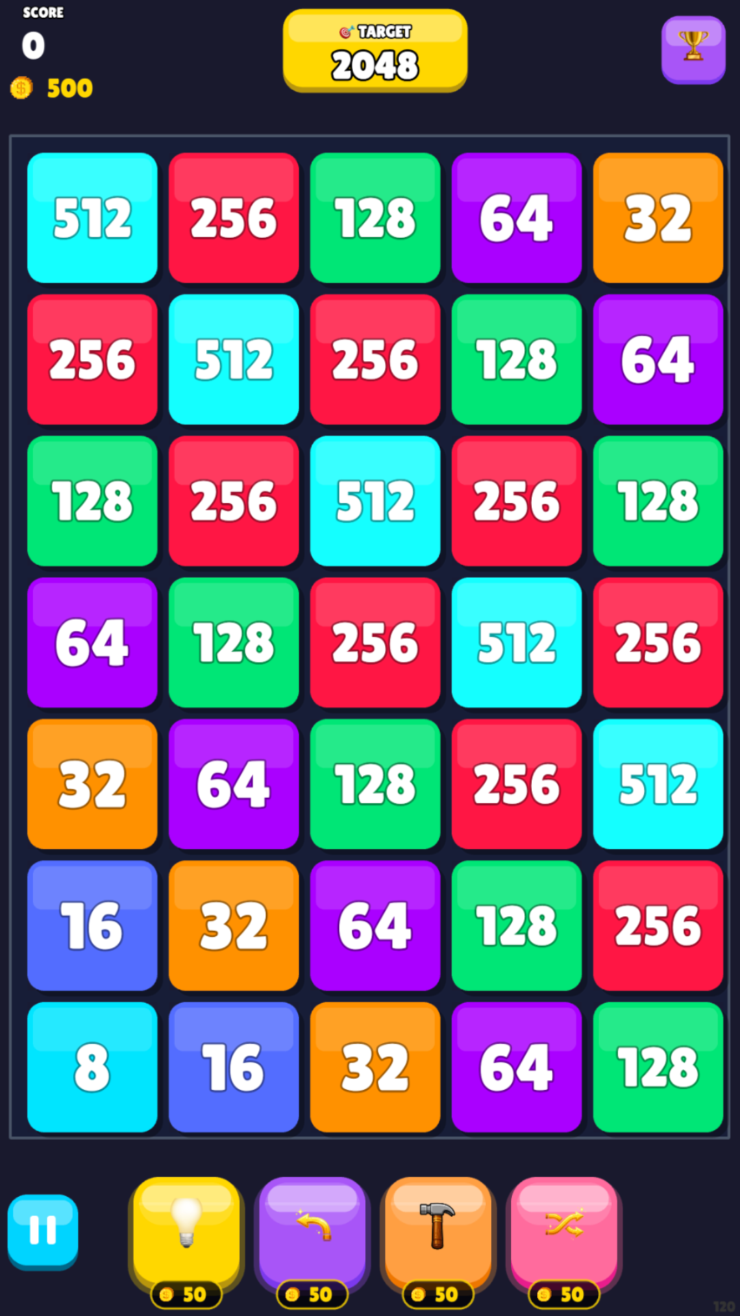 2048 Blocks Merge screenshot 6