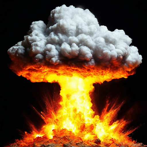 Atomic war icon