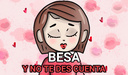 Besa y no te des cuenta