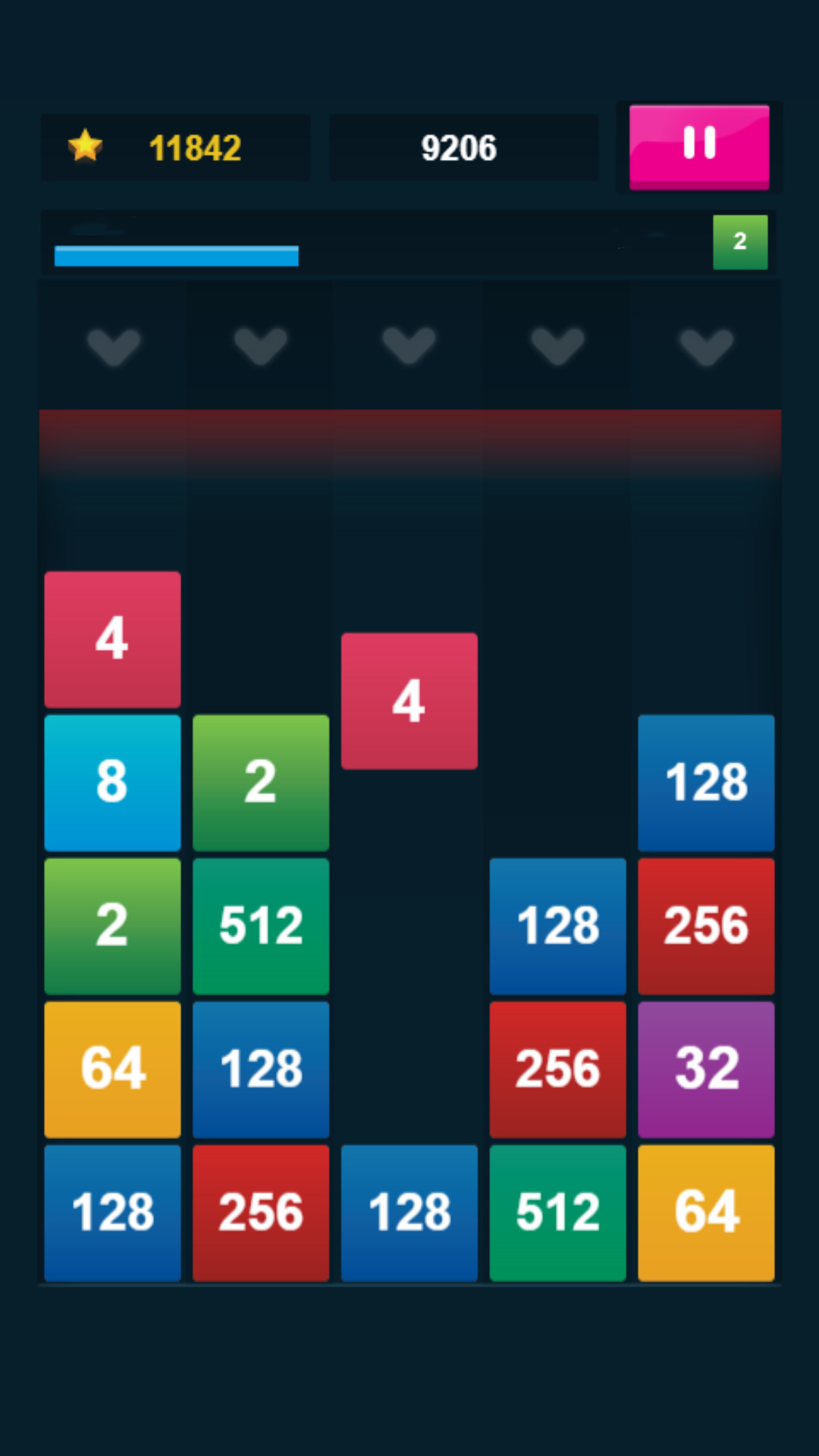 2048: X2 Merge Blocks screenshot 7