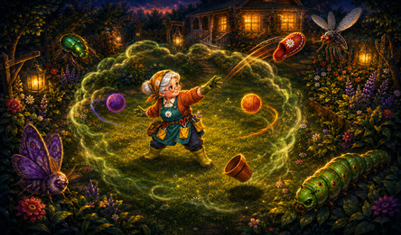 Grandma vs Bugs