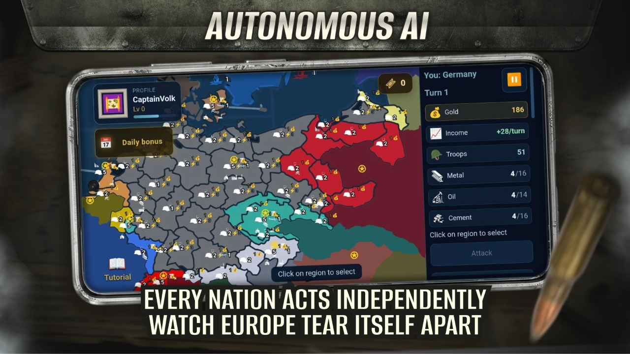 Europe at War — screenshot 3