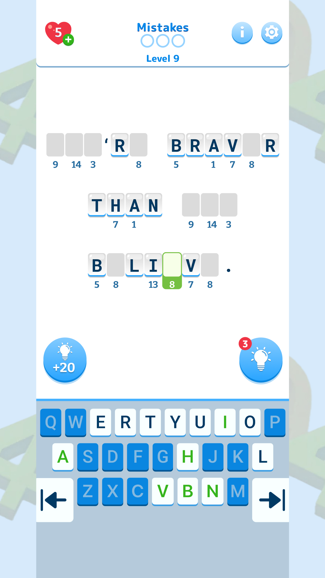 Cryptogram Code - Logic Puzzle, Online Cipher screenshot 8