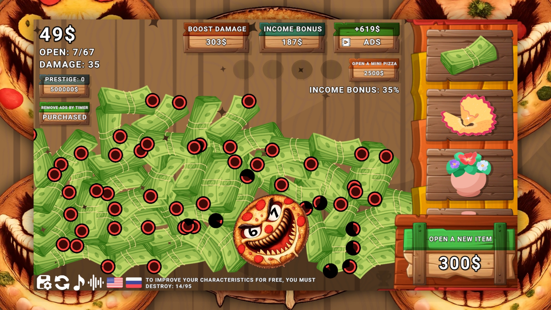 Pizzanini: Against everyone! — screenshot 1