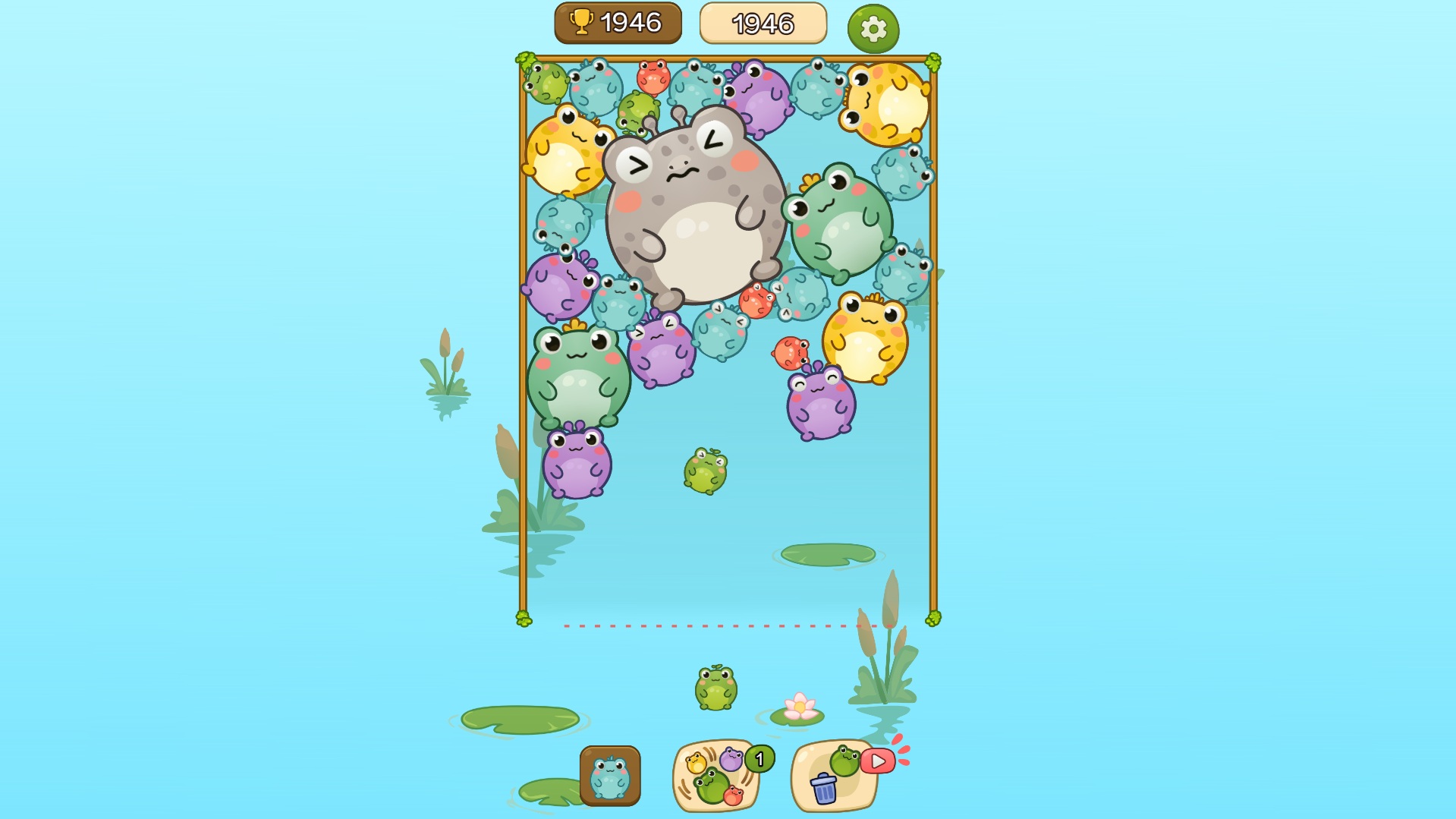 Merge the Froggies, Unlock the Giant Frog! — screenshot 3