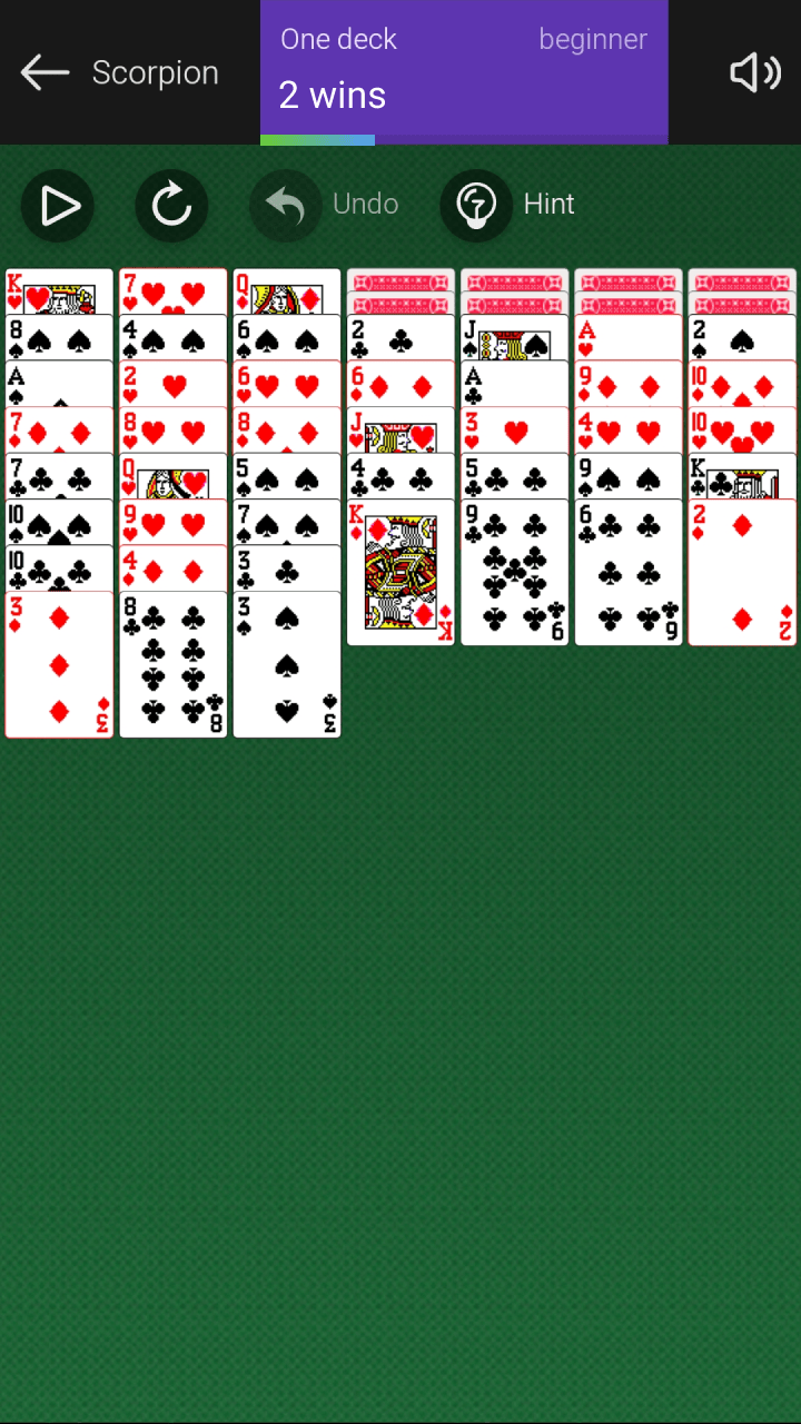 Scorpion Solitaire screenshot 8