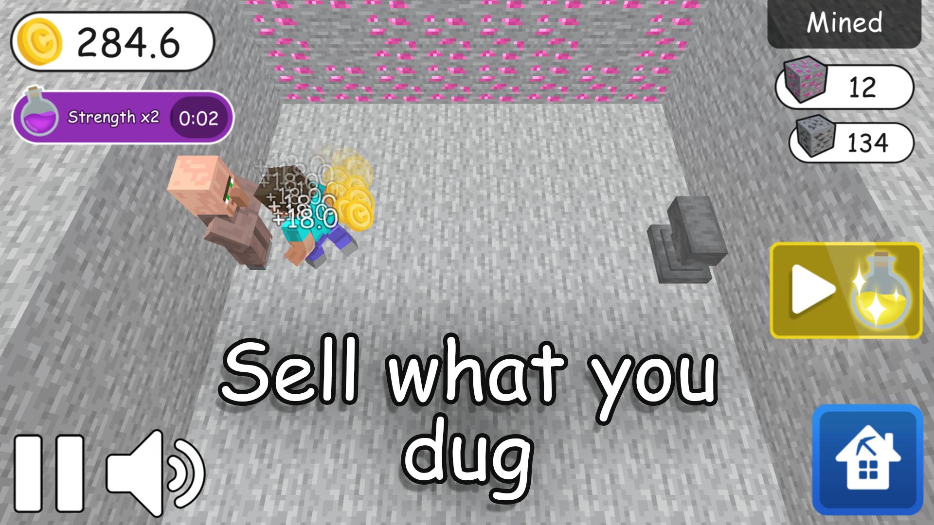 Steve the miner screenshot