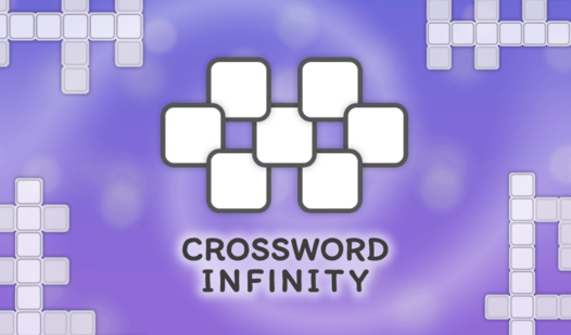 Crossword Infinity game play free online on Playgama (by zxigora)