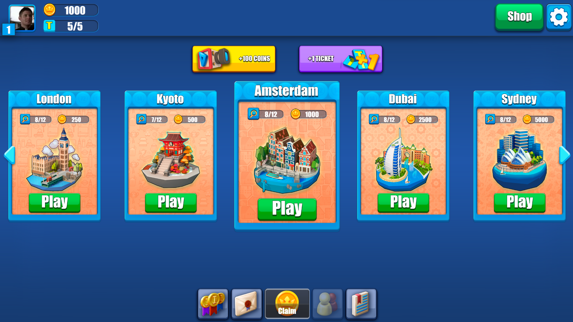 Loto online screenshot