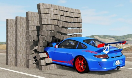 Bimka destroys cars in the open world