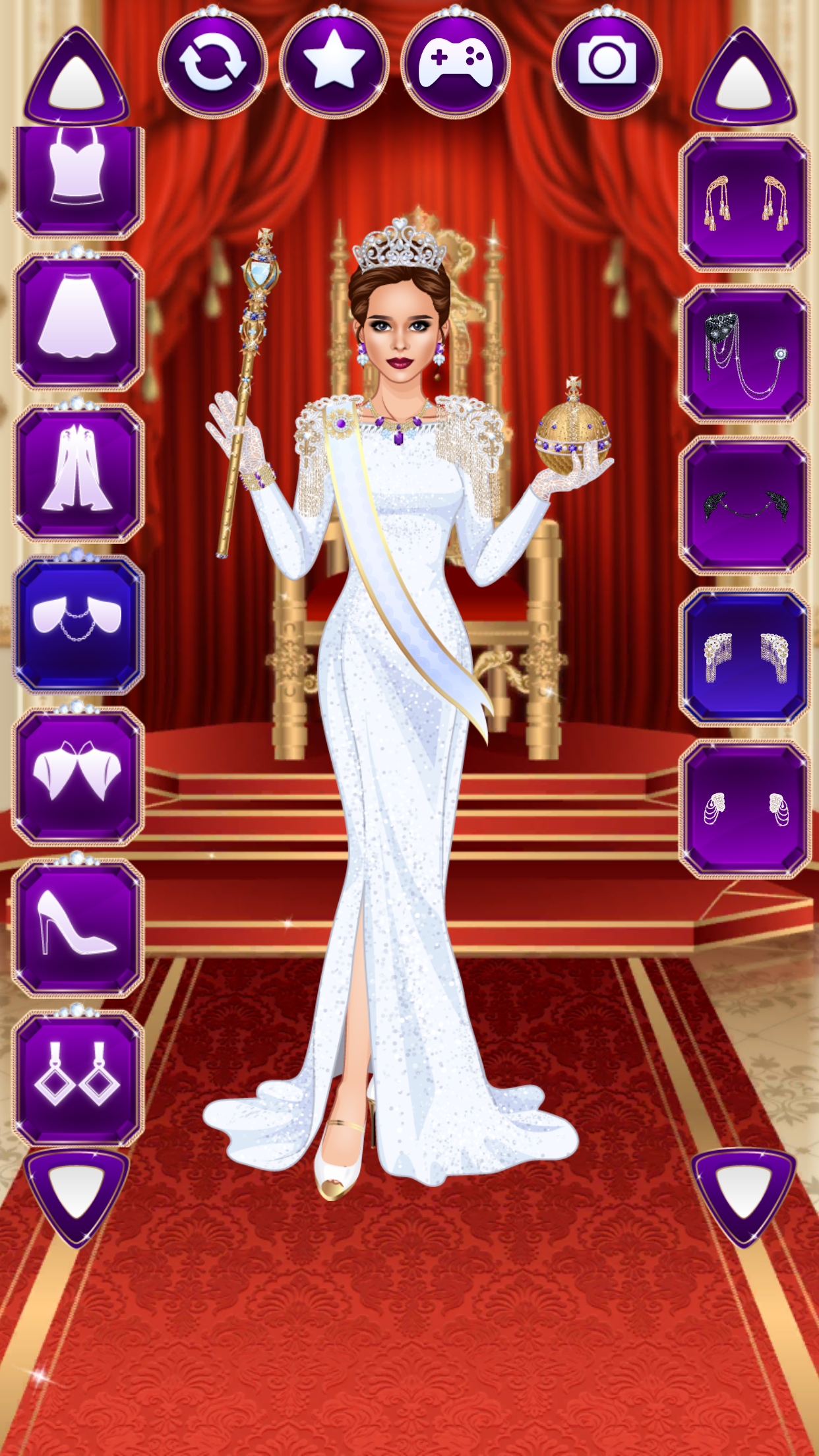 Royal Fashion Dress Up screenshot 9