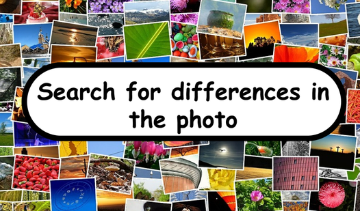 Search for differences in the photo