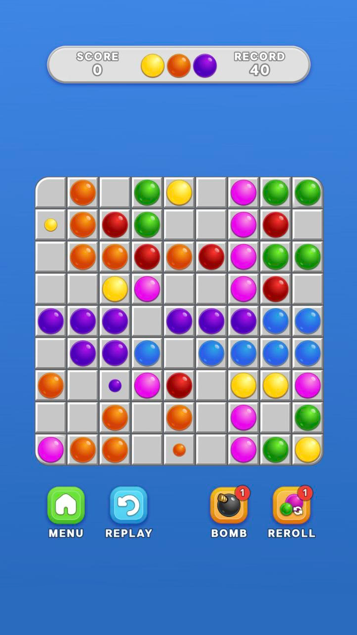 Lines 98 - Classic Color Balls screenshot 5
