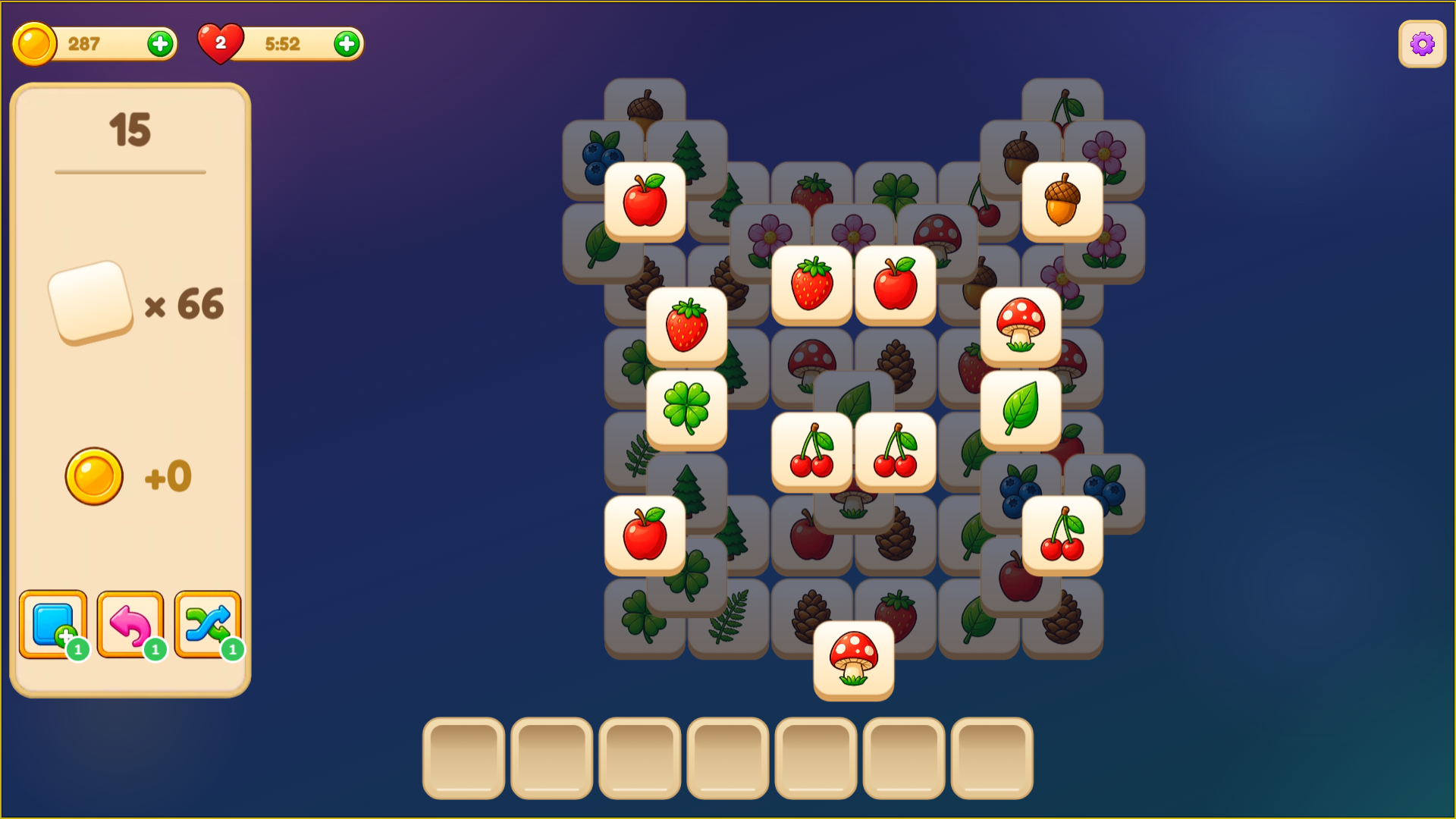 Mahjong Trio: Magic Meadows — screenshot 4