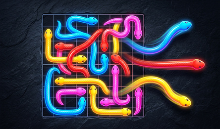 Snakes: Tangled Puzzle