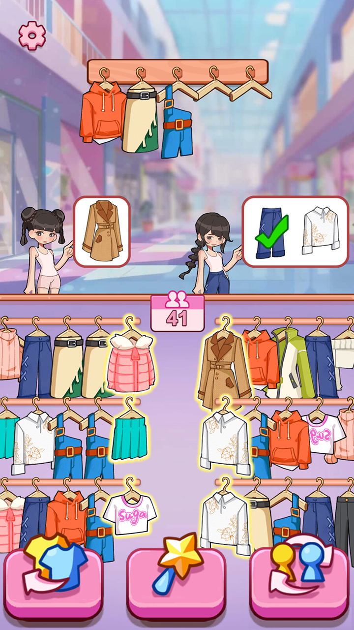 Girl's Closet: Match & Clear screenshot 3