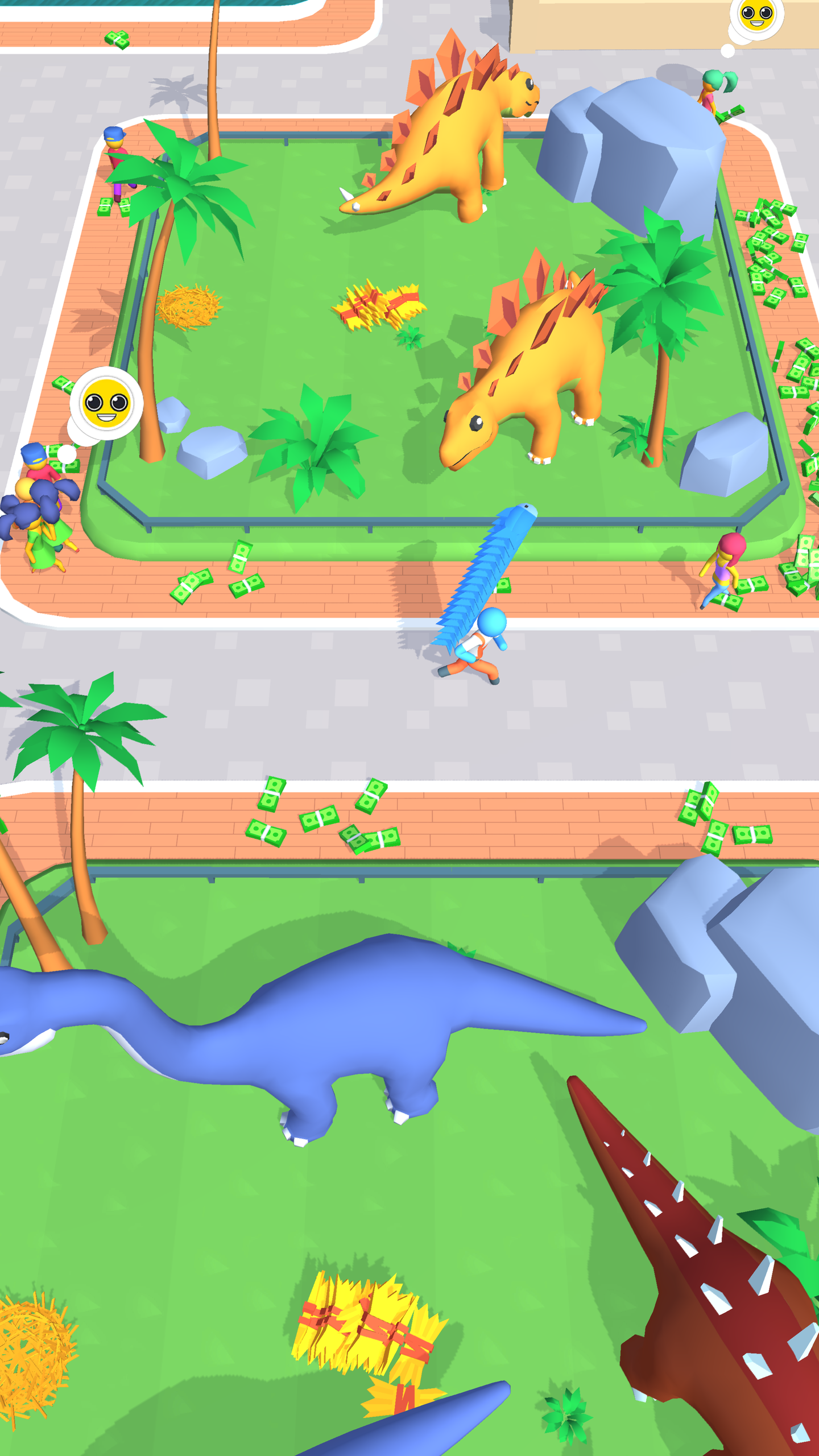 Jurassic Park: Dino Island and Farm Idle Tycoon 3D screenshot 14