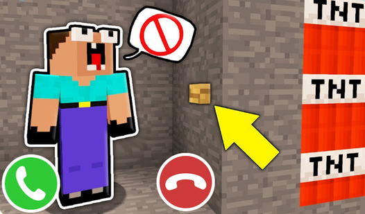 Chat & Calls with NOOB from Minecraft