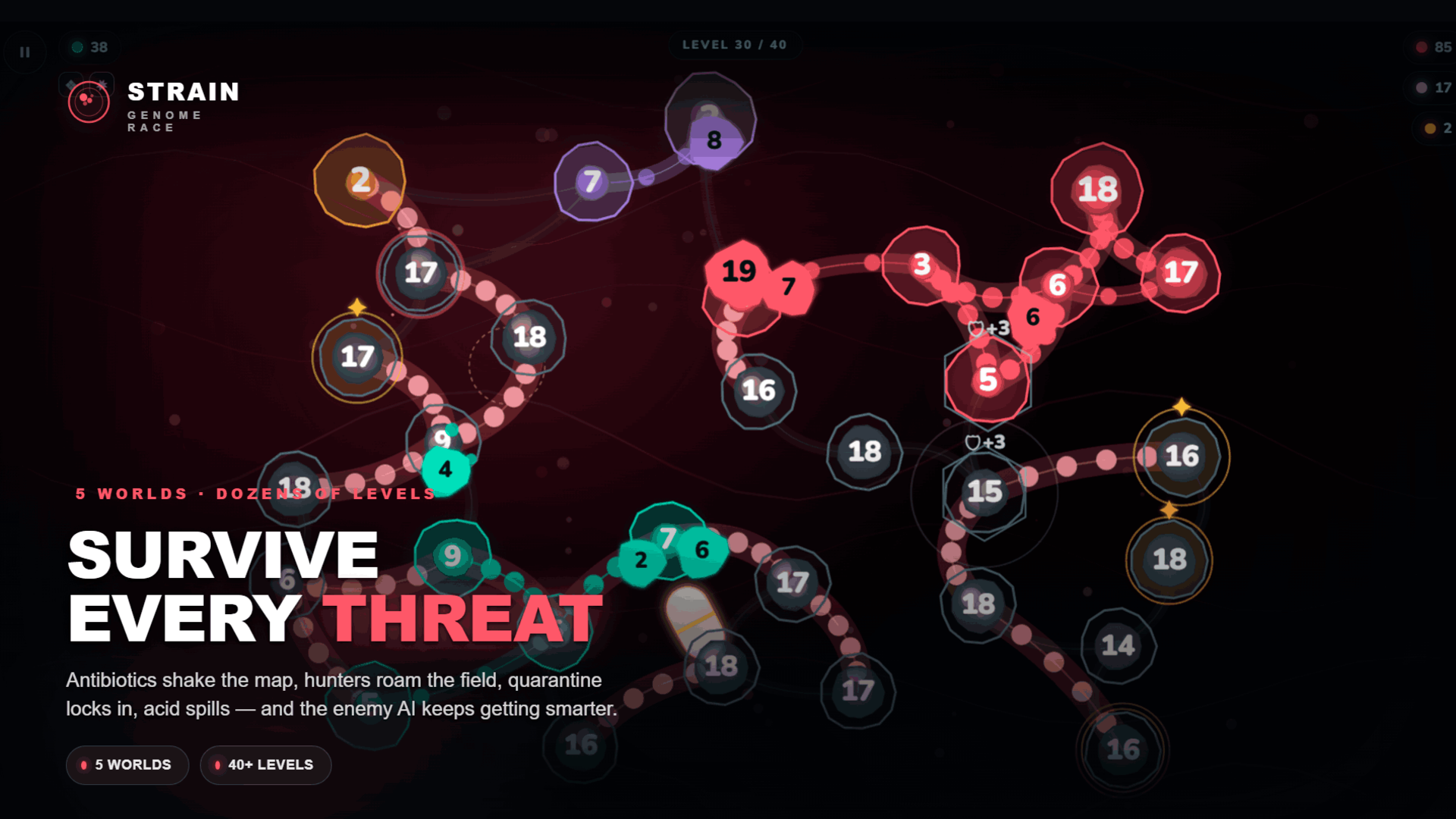 Strain: Genome race screenshot