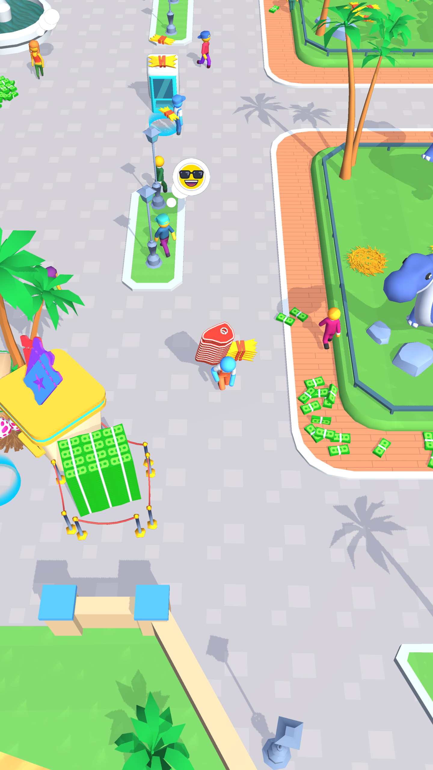 Jurassic Park: Dino Island and Farm Idle Tycoon 3D screenshot 19