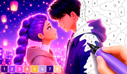 K-Pop Demon Hunters: Color by Number