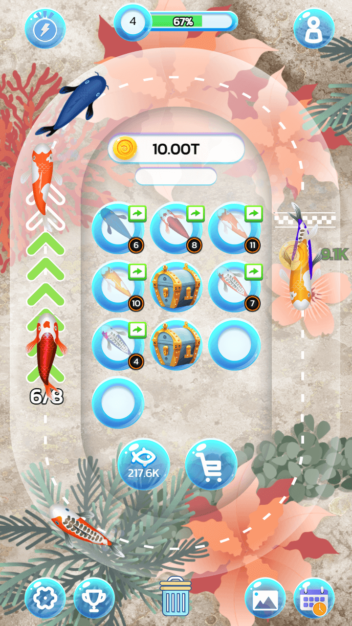 Idle Koi Pond screenshot 4